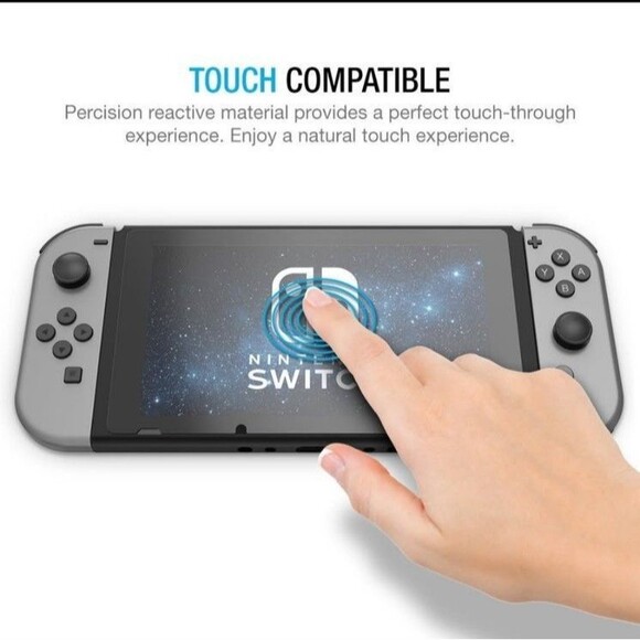 Nintendo Switch 2017 Screen Protector 3-Pack – Dock Compatible - Picture 3 of 6